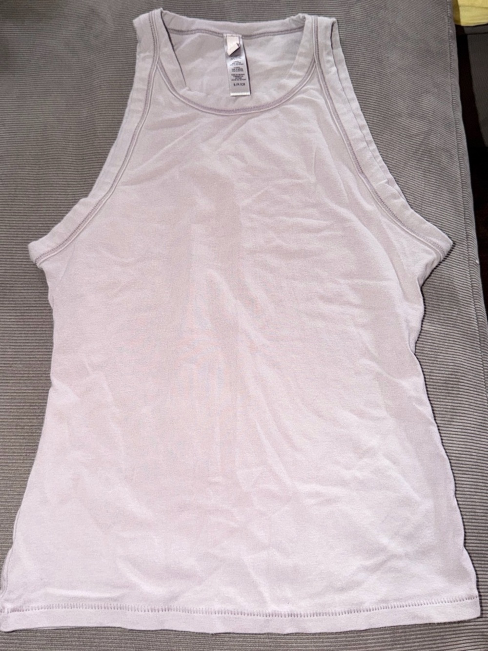 SKIMS Light purple Ribbed Tank Top